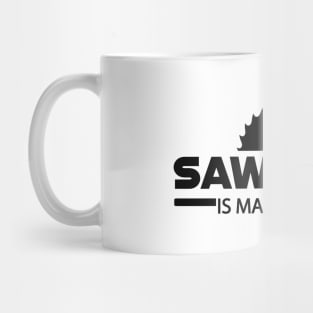 Lumberjack - Sawdust is man glitter Mug